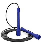APLUGTEK Speed Jump Rope, Tangle-Free Fast Jumping Ropes for Fitness and Exercise, Adjustable Ski...