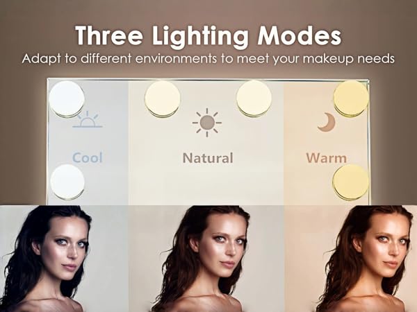 hollywood mirror with lights