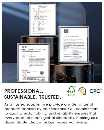 As a trusted supplier, we provide a wide range of products backed by certifications.
