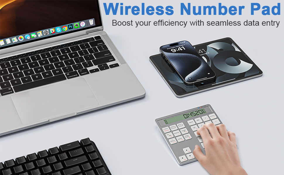 2 in 1 calculator keypad