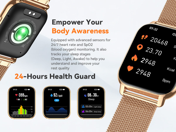 android smart watch; heart rate monitor watch; Blood oxyage watch; Step tracker