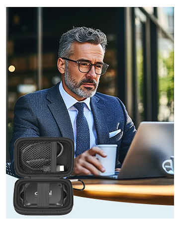 Carrying case for ssd external hard drive