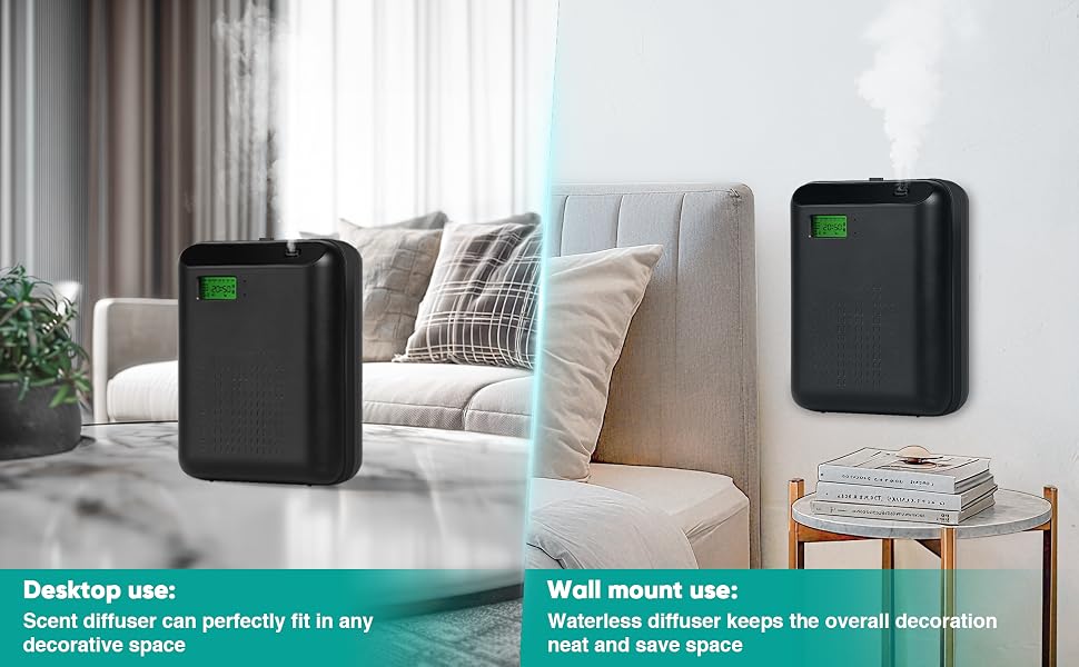 desktop use and wall mount use