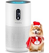 Air Purifiers for Home Large Room up to 1500 ft², MOOKA HEPA Air Purifier for Home Pets Hair in B...