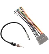 NuIth 70-6502 Car Radio Wiring Harness w/Antenna Adapter Connector Fits for 2002-2007 Dodge Ram, ...