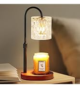 Dreamholder Electric Candle Warmer Lamp with Timer & Dimmer, Adjustable Height Wax Melt Warmer fo...