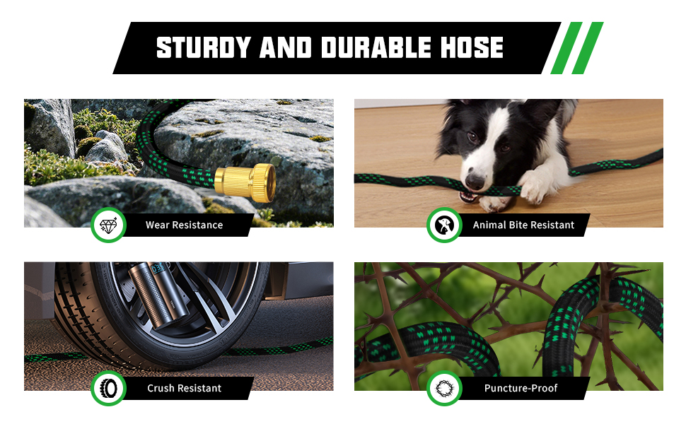 100 50 ft garden hose washing car pet