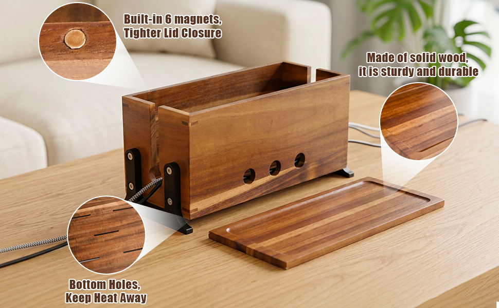 Trip For Three Cable Management Box