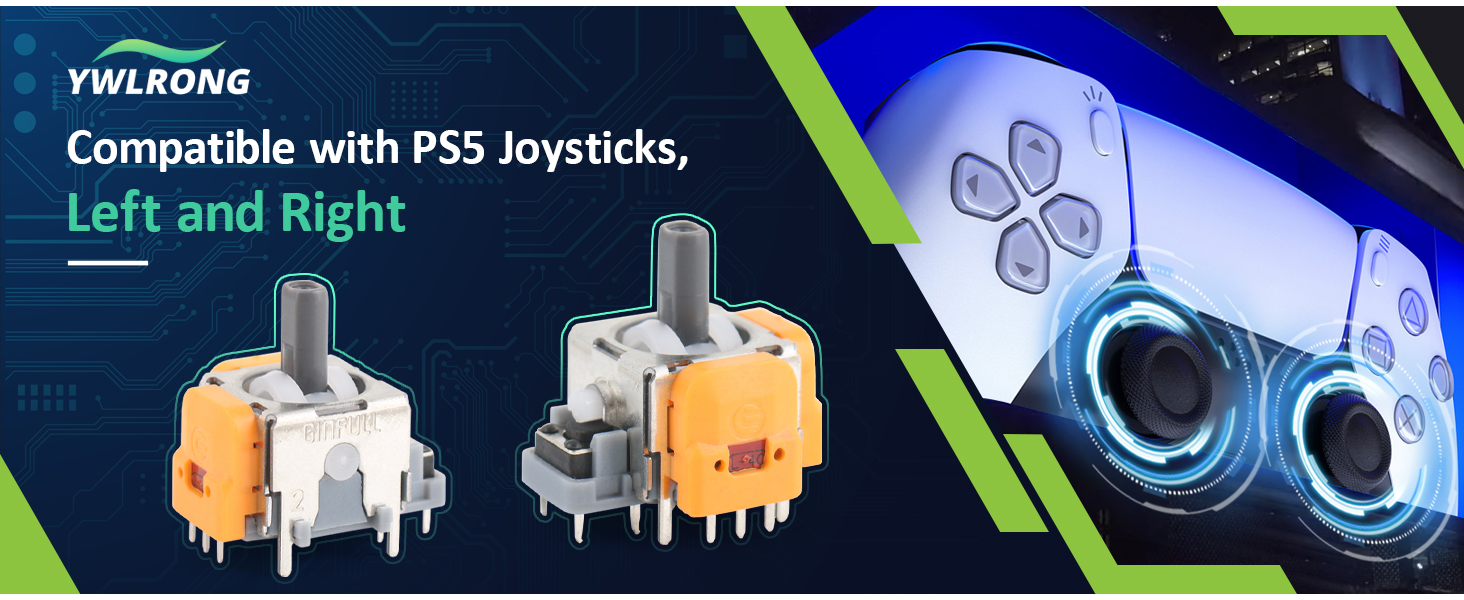 Joysticks Replacement for Sony Playstation 5 PS5
