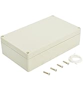 LeMotech Waterproof Dustproof IP65 ABS Plastic Junction Box Universal Electric Project Enclosure ...