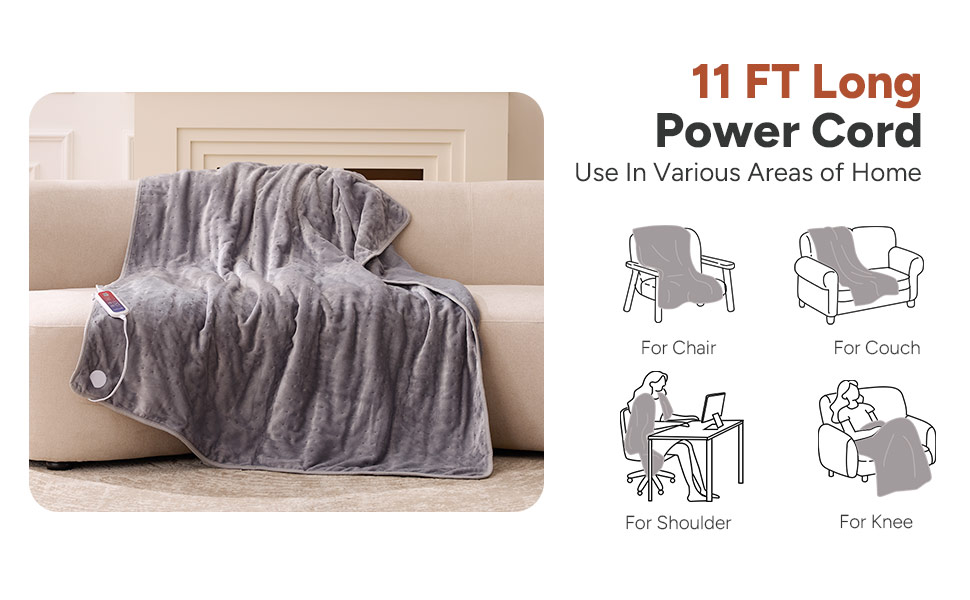 heated throw blanket