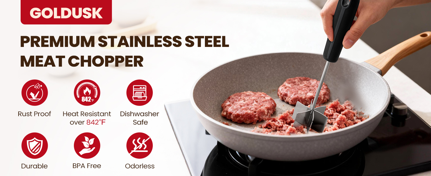 Stainless Steel Meat Chopper