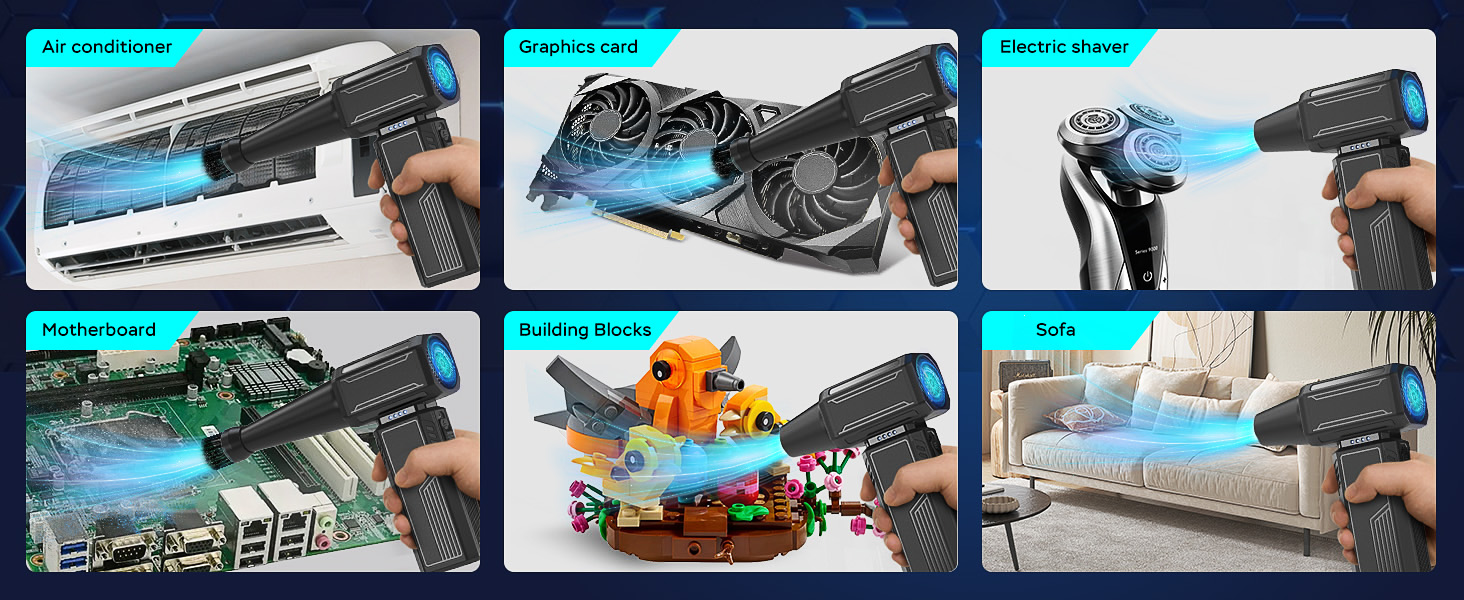 held compress refillable power compressor battery