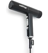 Jerdon ProVersa High-Speed Hair Dryer - 3 Heat Settings - Low Noise Ionic Hair Dryer with Diffuser