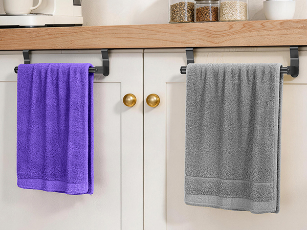 Over Cabinet Towel Holder