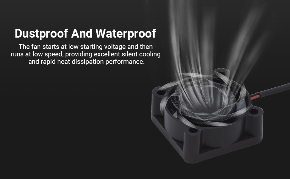 ELVES Ender 3 V3 SE Extruder Fans