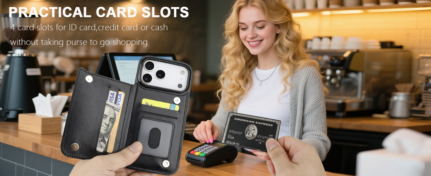 onetop Wallet Case for iPhone 17 pro max