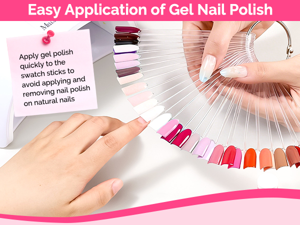 Nail Swatch Sticks