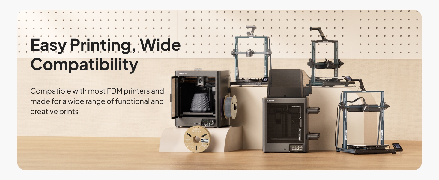 Easy Printing, Wide Compatibility