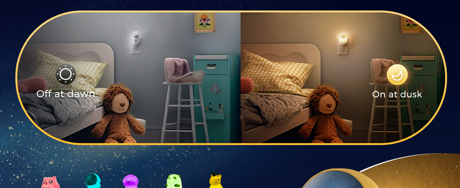 dusk to dawn night light