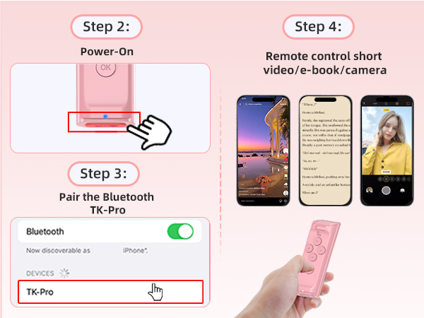 TIK Tok,tik tok must haves 2024,bluetooth page turner,page turner,kindle page turner remote,
