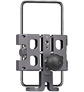 FANAUE CPC-09 Motorcycle Phone Mount with 1 Inch Ball Head for RAM Mounts B Size Double Socket Ar...