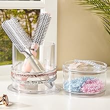 Headband Holder and Canister