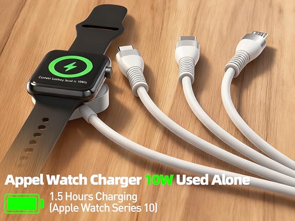 This is a retractable Apple Watch charger, not compatible with Samsung Watch or other smartwatches