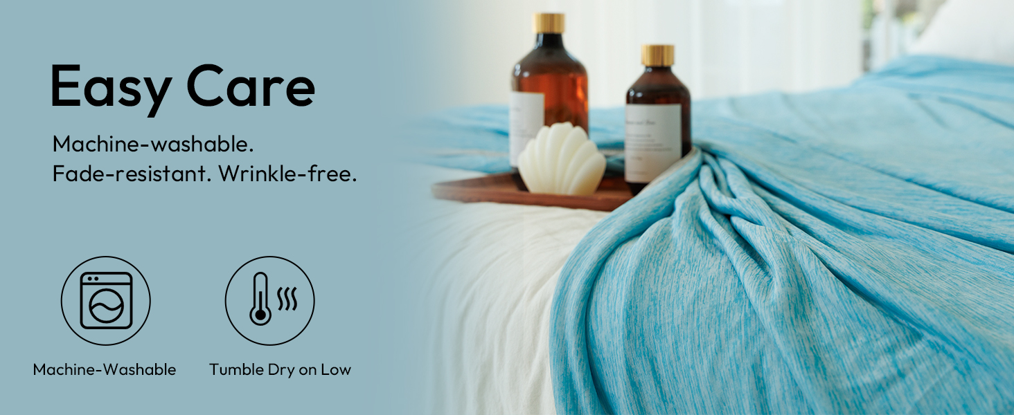 Easy care: Machine Washable