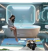 UEISODC Pet-Themed doormats, Front Door Mat for Outside Entry, Doormat Outdoor/Indoor Entrance,TP...