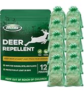 Deer Rabbit Outdoor Repellent Pouches: Deer Deterrent for Garden - Rabbit Repellent for Plants - ...