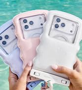 Case-Mate Wavy IP68 Waterproof Phone Pouch - Large Floating Phone Case w/Crossbody Lanyard - Crui...