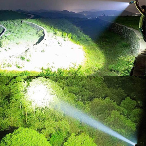 tactical flashlight zoomable