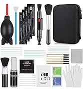 17-in-1 Camera Cleaning Kit for DSLR Cameras (Canon, Nikon,Sony), with Air Blower/Cleaning Pen/De...