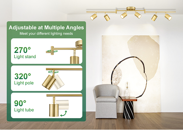 6 Ways Track Lighting Gold