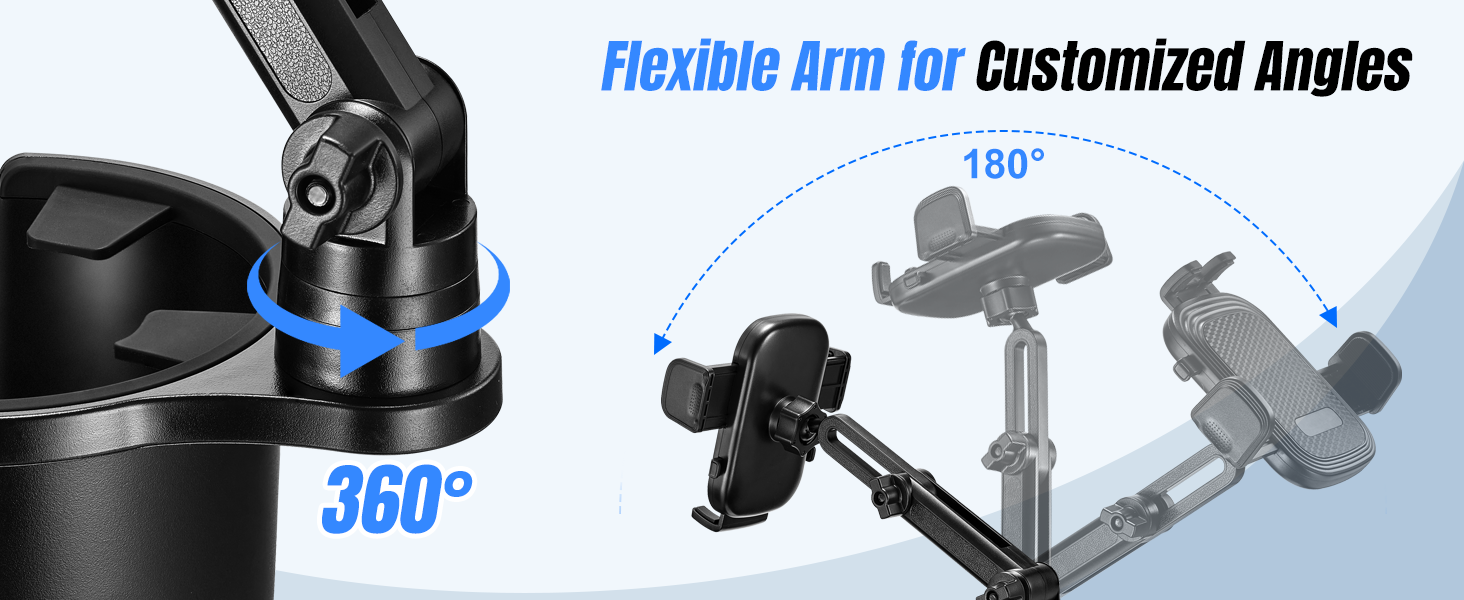 cell phone cup holder for car