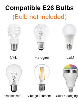 bulb for light fixture