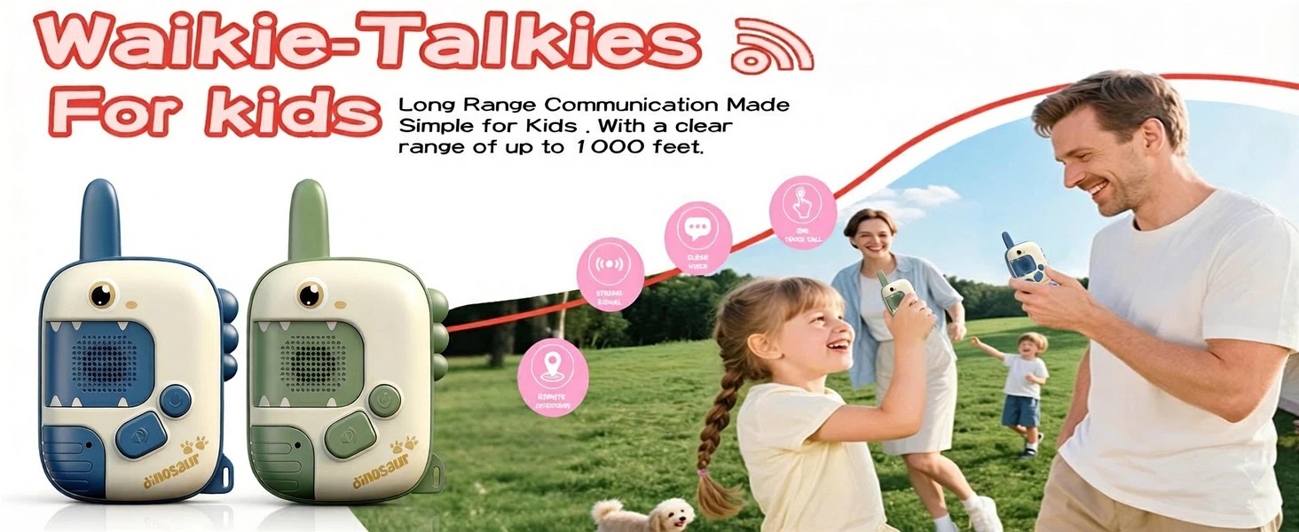 Dino Walkie Talkies