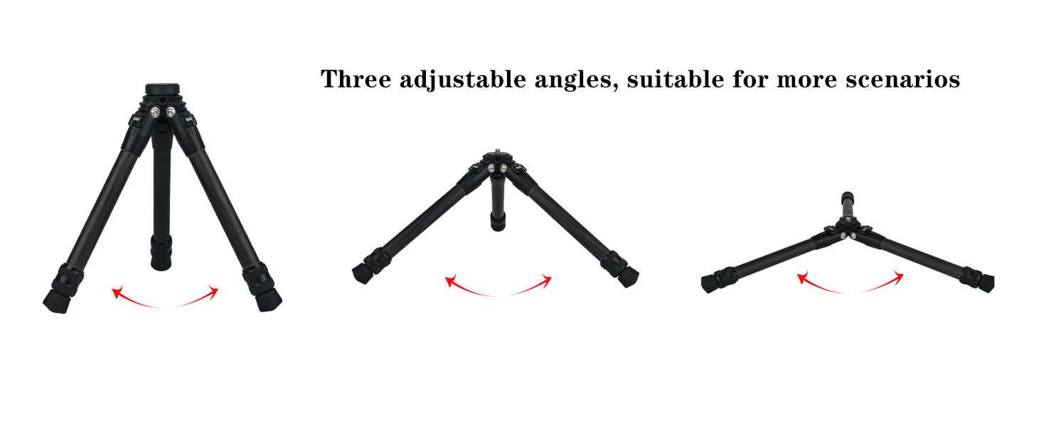 3 adjustable angles