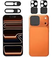 EYSOFT Privacy Cover Compatible for iPhone 17 Pro/iPhone 17 Pro Max with Front Camera Cover,Prote...