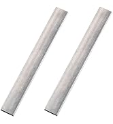 JECROISTOI Soft Iron Bar - 4" x 0.79" x 0.24", 2 PCS Soft Iron Rectangular Bar, Ideal Core for Ma...
