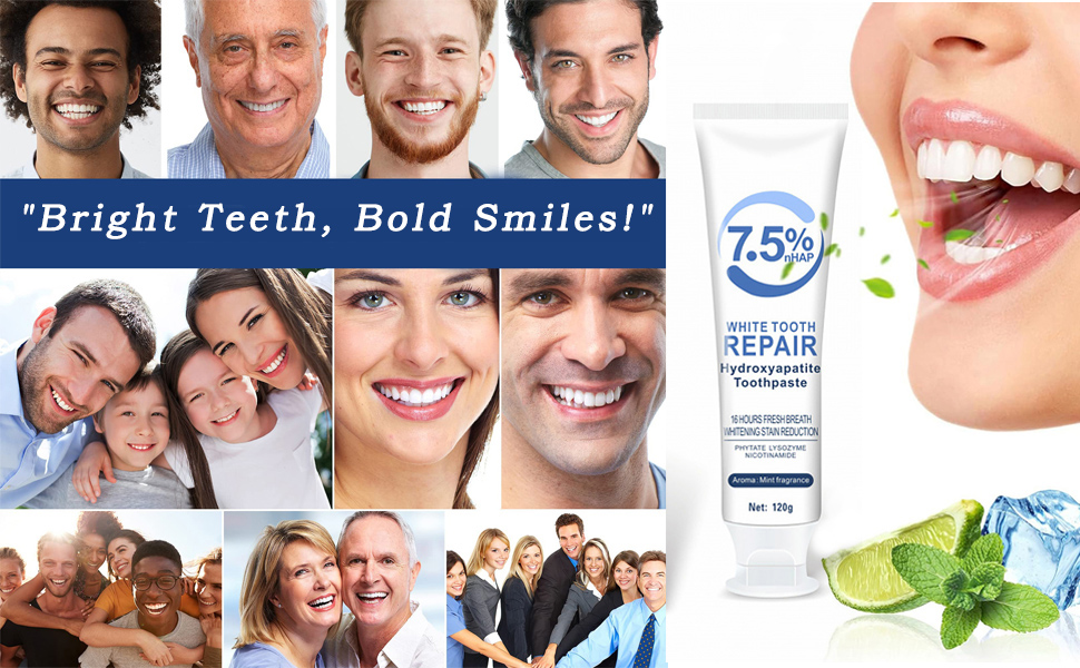 Japanese Hydroxyapatite Toothpaste Whitening