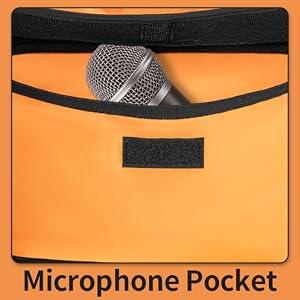 Protective Audio Mixer Bag for Cables, Podcast Gear and Mics