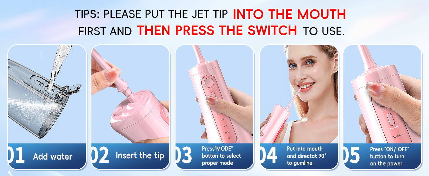 water flosser