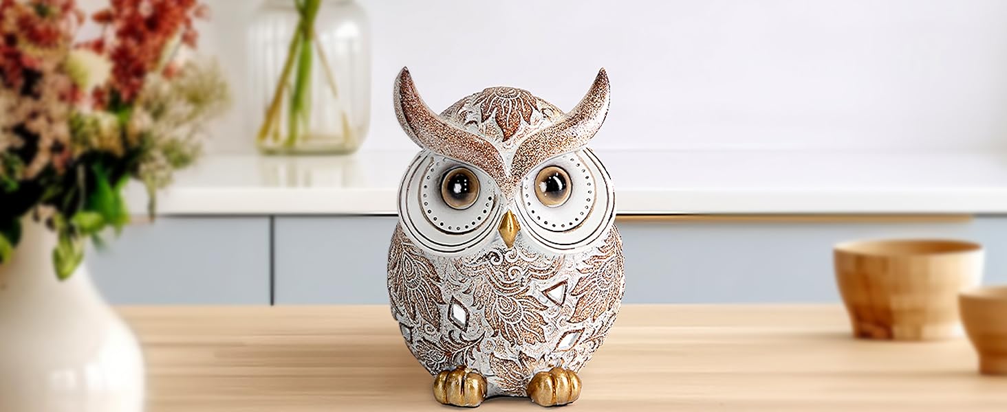 owl figurines