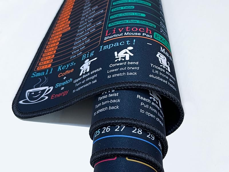 2026 calendar mouse pad