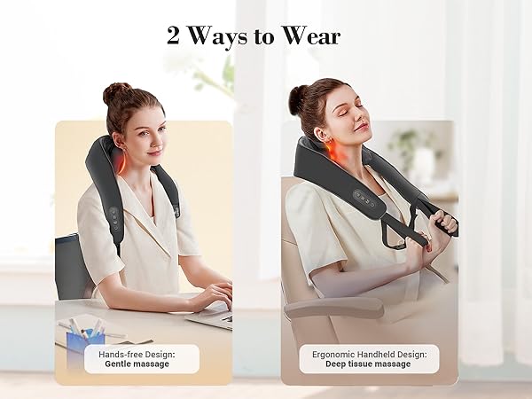neck massager with heat