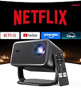 X6 Whale TV Netflix officially licensed projector with WiFi and Bluetooth mini Smart