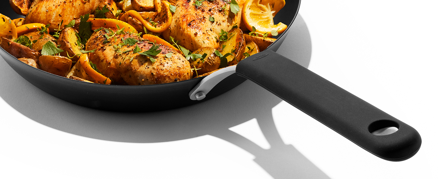 Oxo, stainless steel, pans, cookware, pots, stainless, cookware set, nonstick