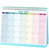 Desk Calendar 2026-2027 - JUL 2026 - DEC 2027, Calendar 2026-2027, 9.8" x 8.3", Standing Flip Des...